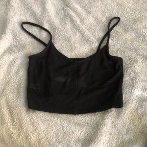 Topshop simple crop top